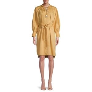 Boss Dapera Poplin Sheath Dress